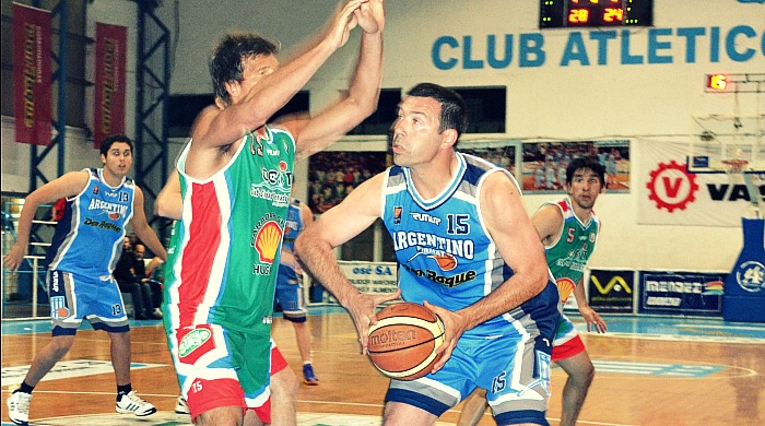 La rompió. El Titán Zanocco se postea ante Andreani.