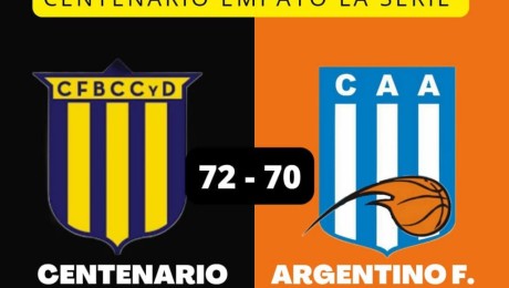 En gran partido, Centenario igualó la serie 1-1 con Argentino